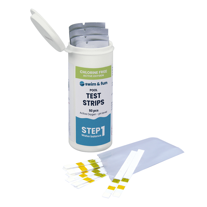 SWIM & FUN TESTSTRIPS AKTIV ILT/PH