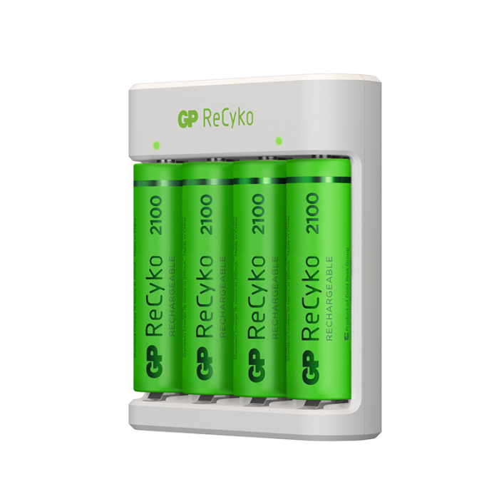 GP RECYCKO BATTEROPLADER 4XAA