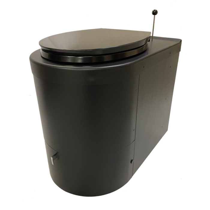 Forbrændende toilet Eco Royal Service Free Black Edition Purolett